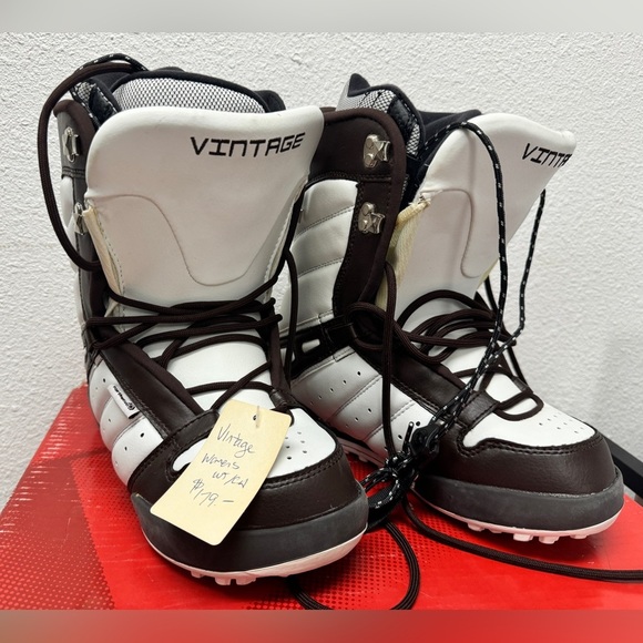 Northwave Snowboard Boots Vintage Lady Impact in White + Brown - Picture 5 of 8